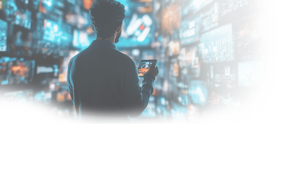 A digital content marketing strategy being visualized, with focus on storytelling across different media formats