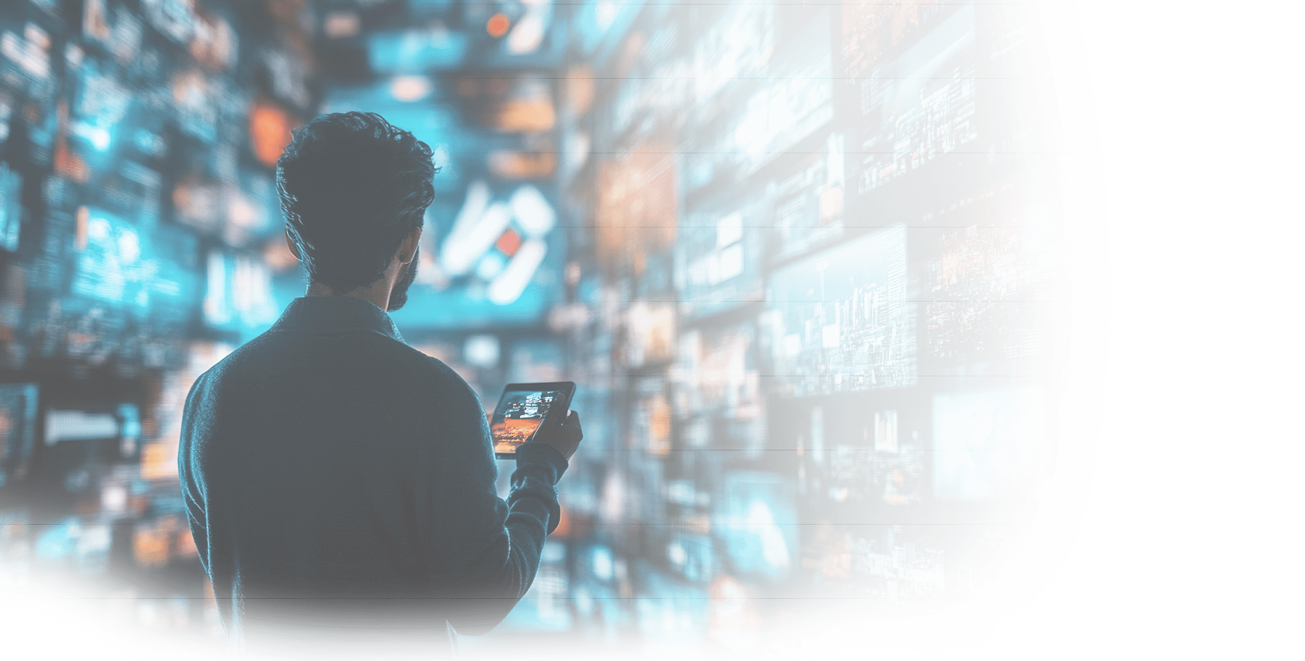 A digital content marketing strategy being visualized, with focus on storytelling across different media formats